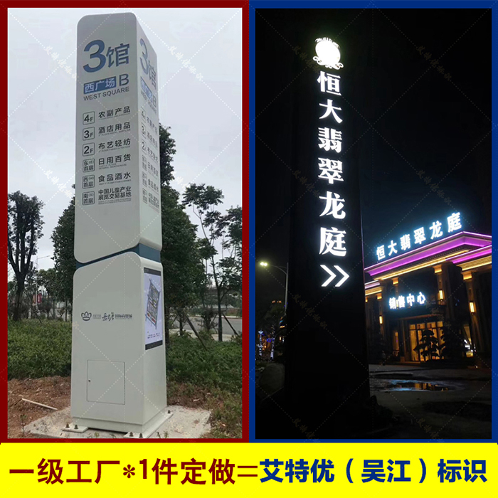 精神堡垒导向牌