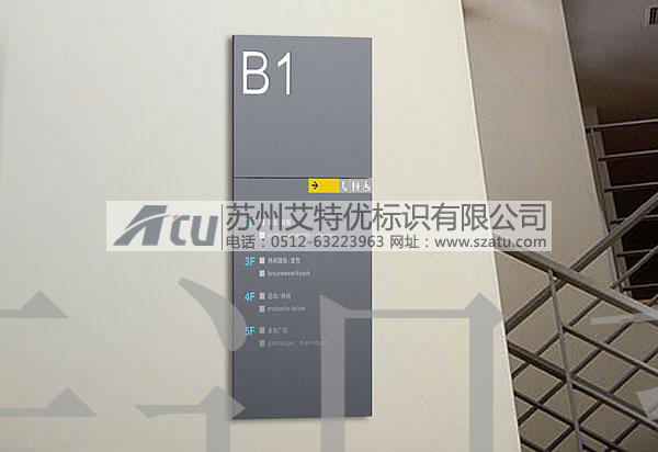 办公环境标识