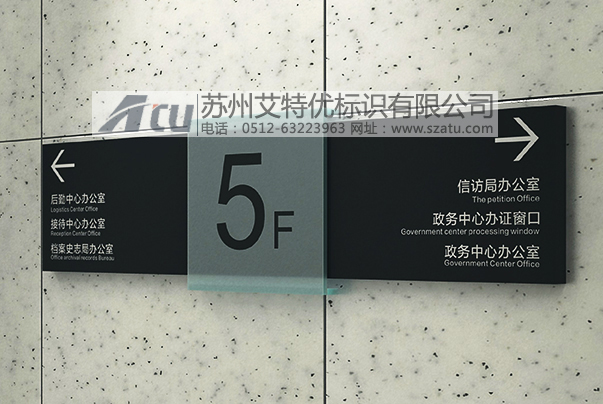办公环境标识